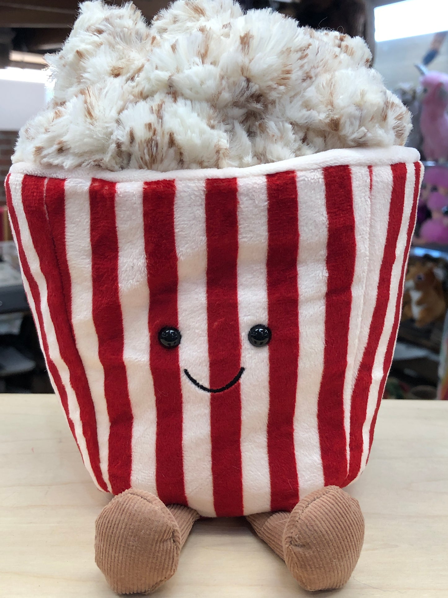 Jellycat Amuseables Popcorn Plush 7"