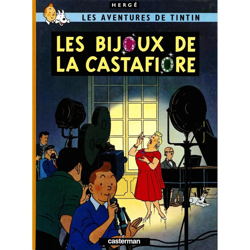 Les Aventures De Tintin Les Bijoux De La Castafiore. Hardcover French Edition Ref: 72001