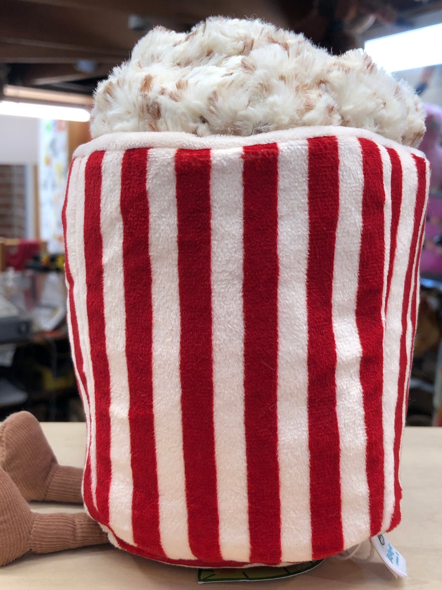 Jellycat Amuseables Popcorn Plush 7"