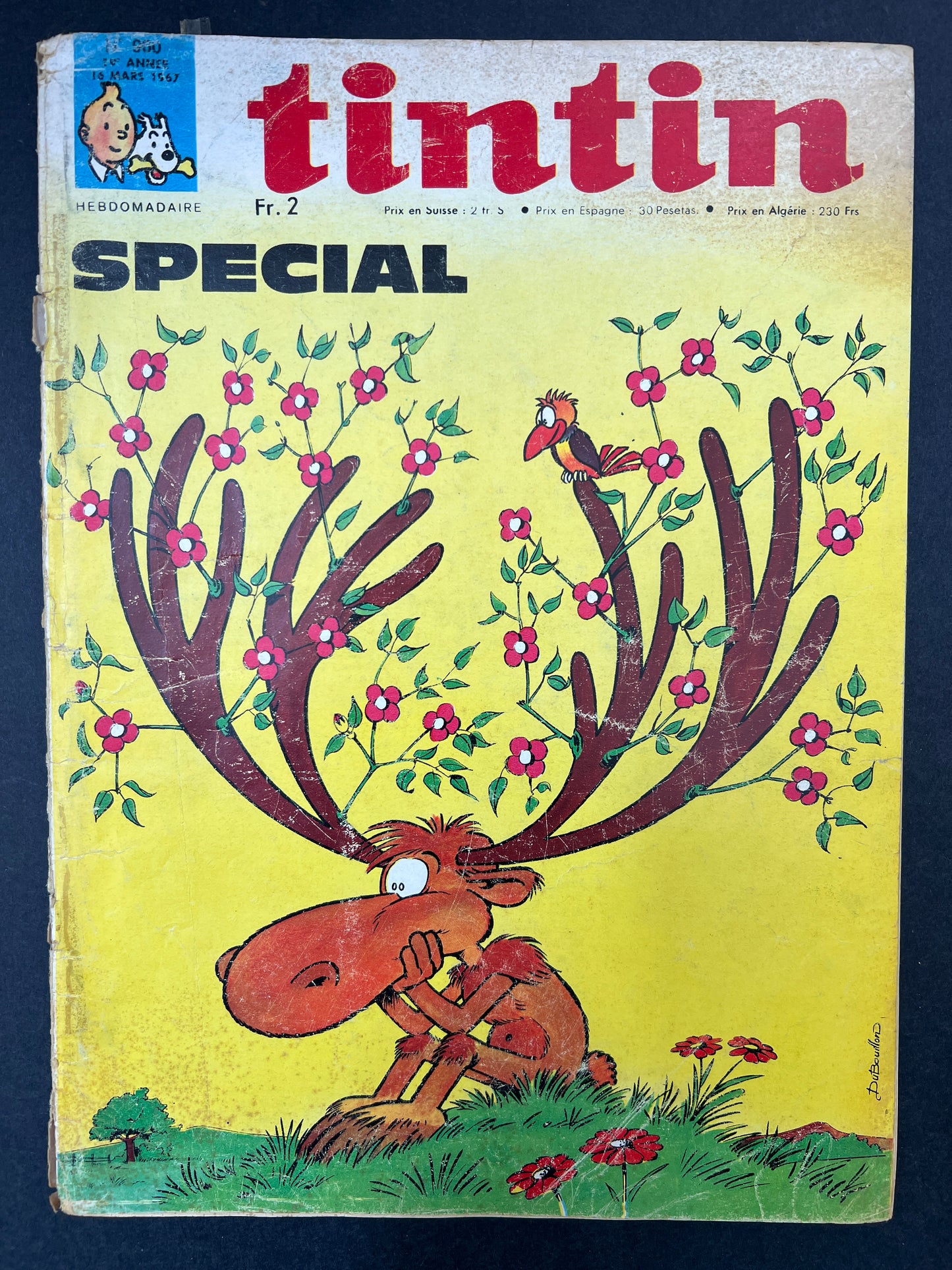 Le Journal Tintin Nº 960 March 16 1967