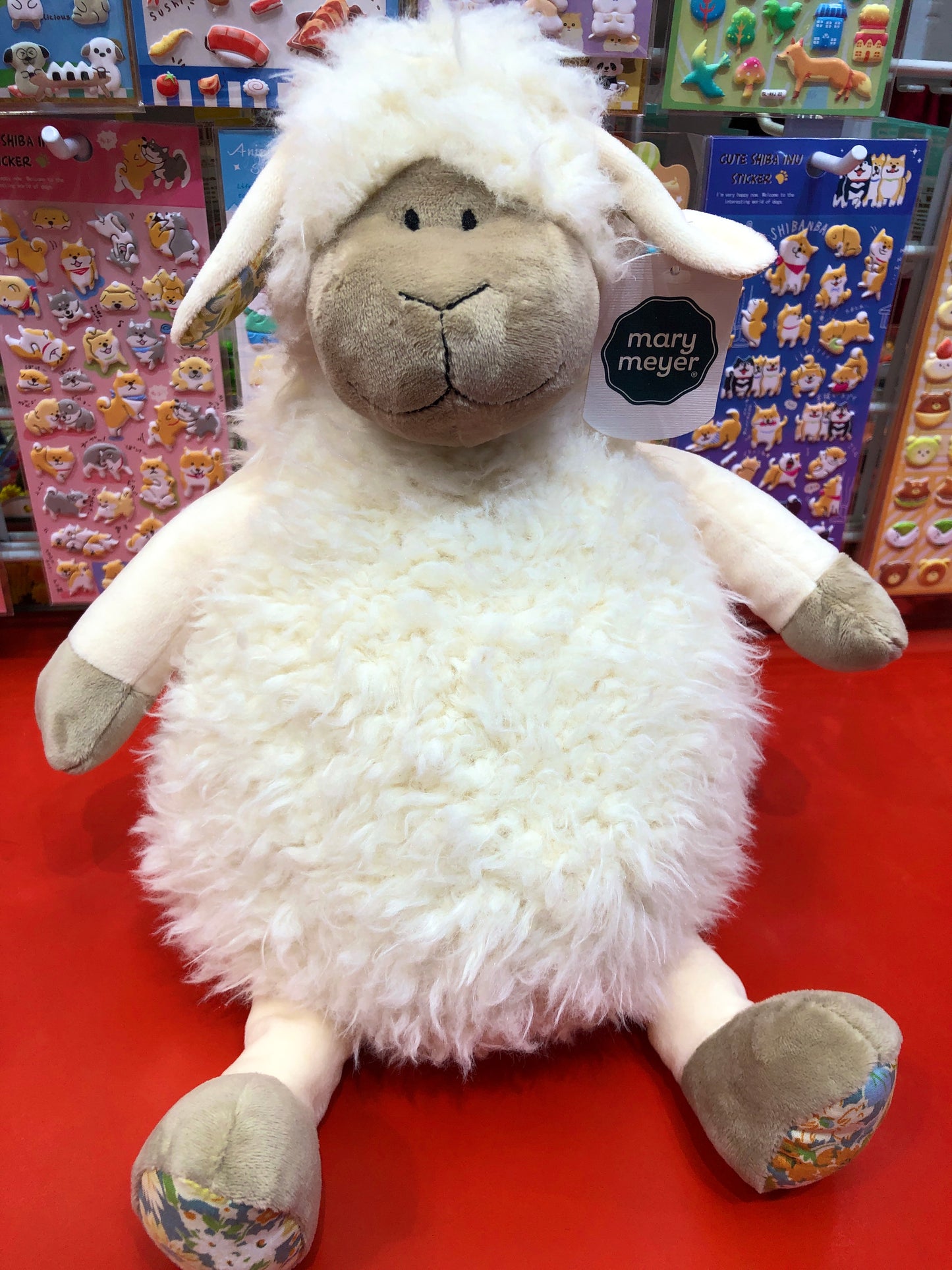 Mary Meyer FabFuzz Nellie Sheep Plush 15"