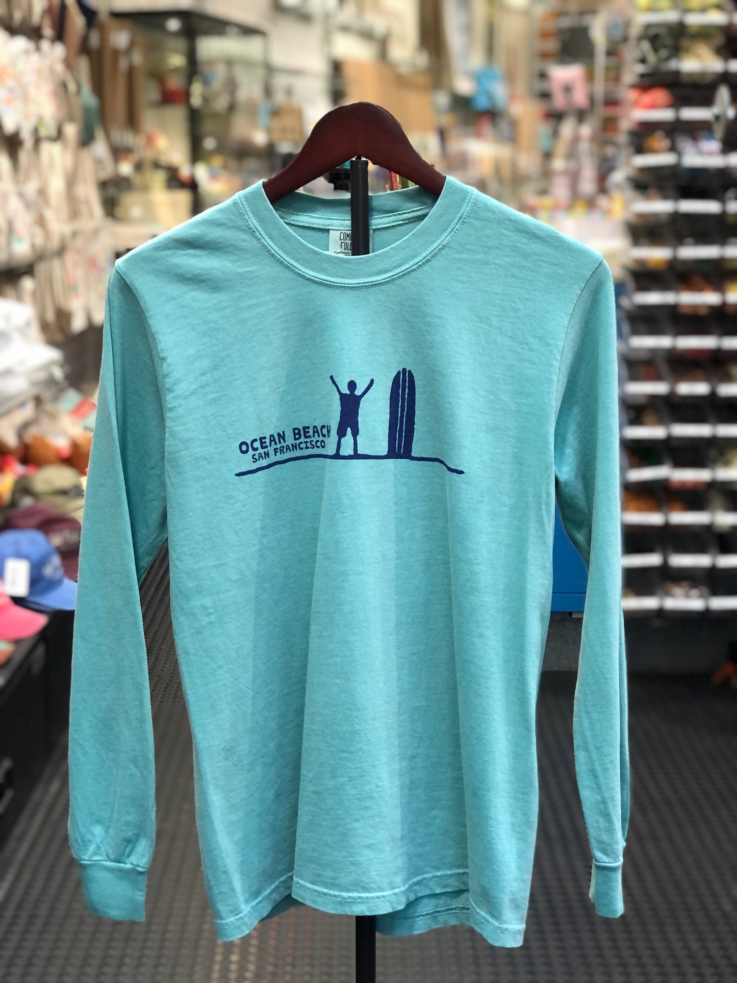 Sun At Ocean Beach San Francisco Unisex Long Sleeve T Shirt