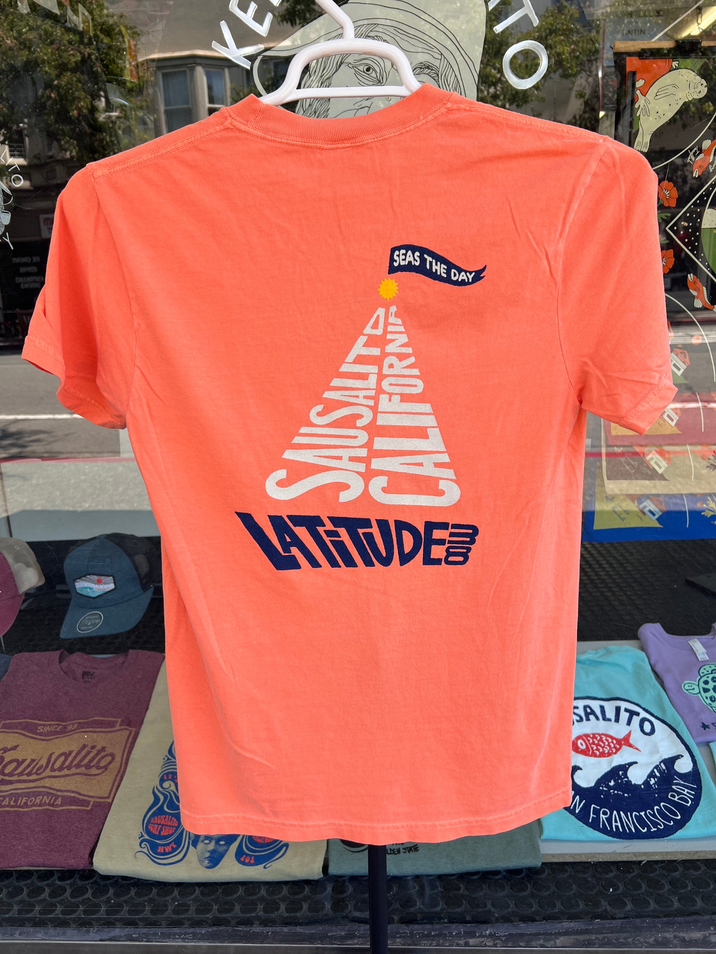 Relax Sailboat Sausalito Unisex Short Sleeve T Shirt