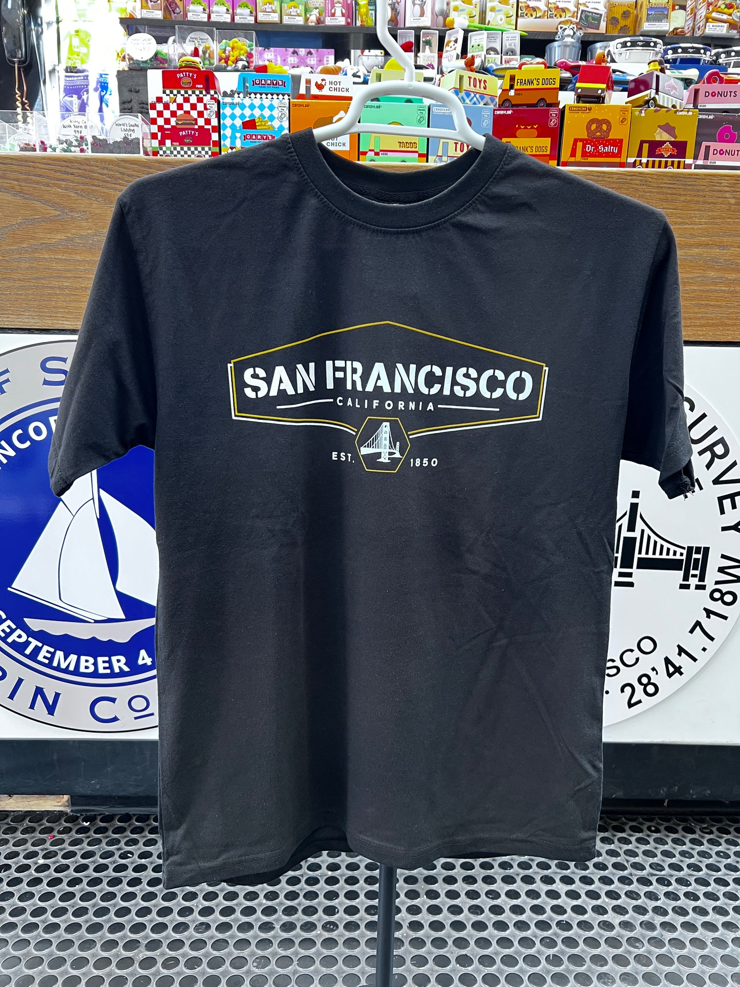 San Francisco California Est 1850 Golden Gate Bridge Unisex T Shirt
