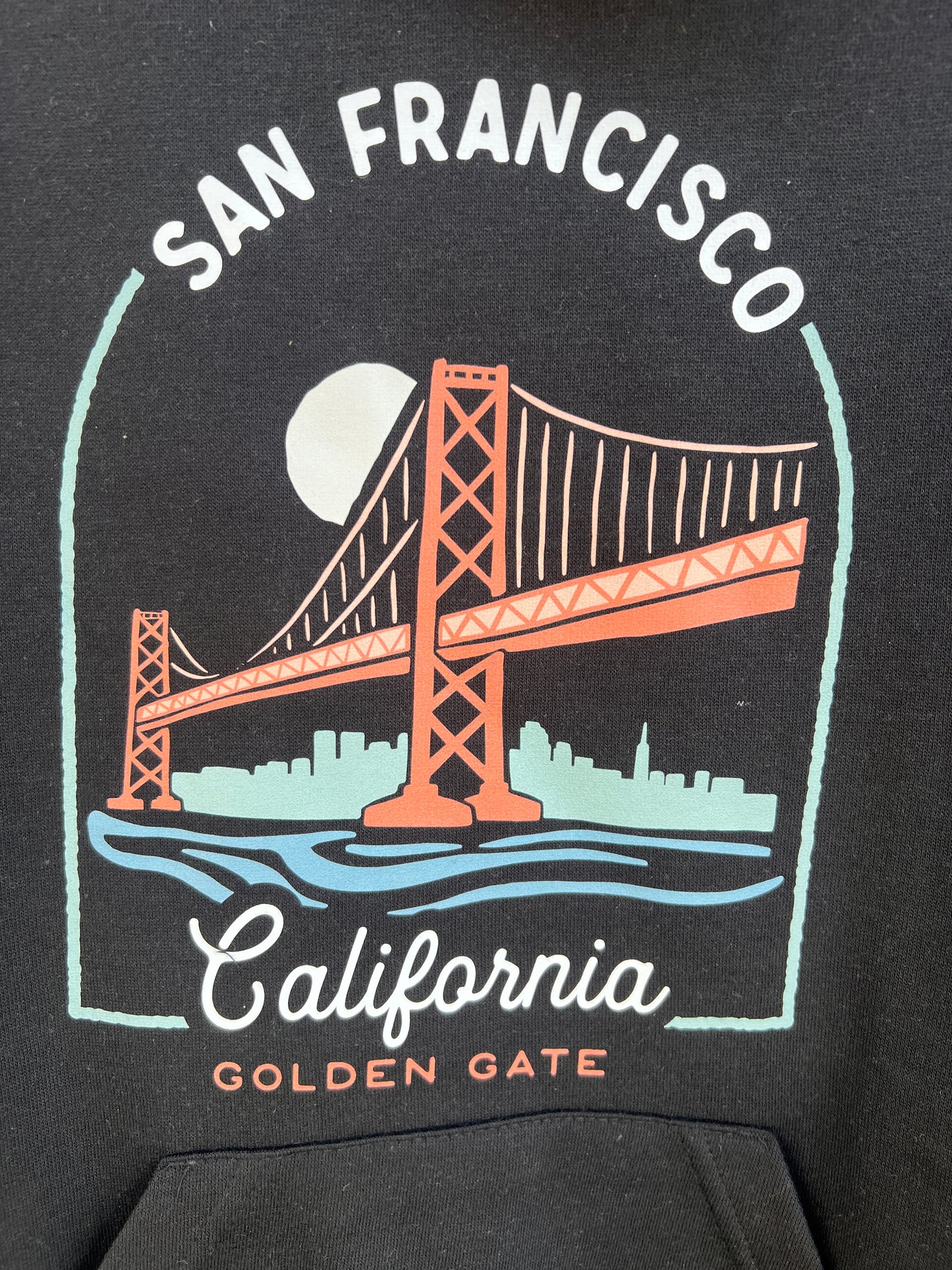 San Francisco Golden Gate Bridge Hooded Sweatshirt