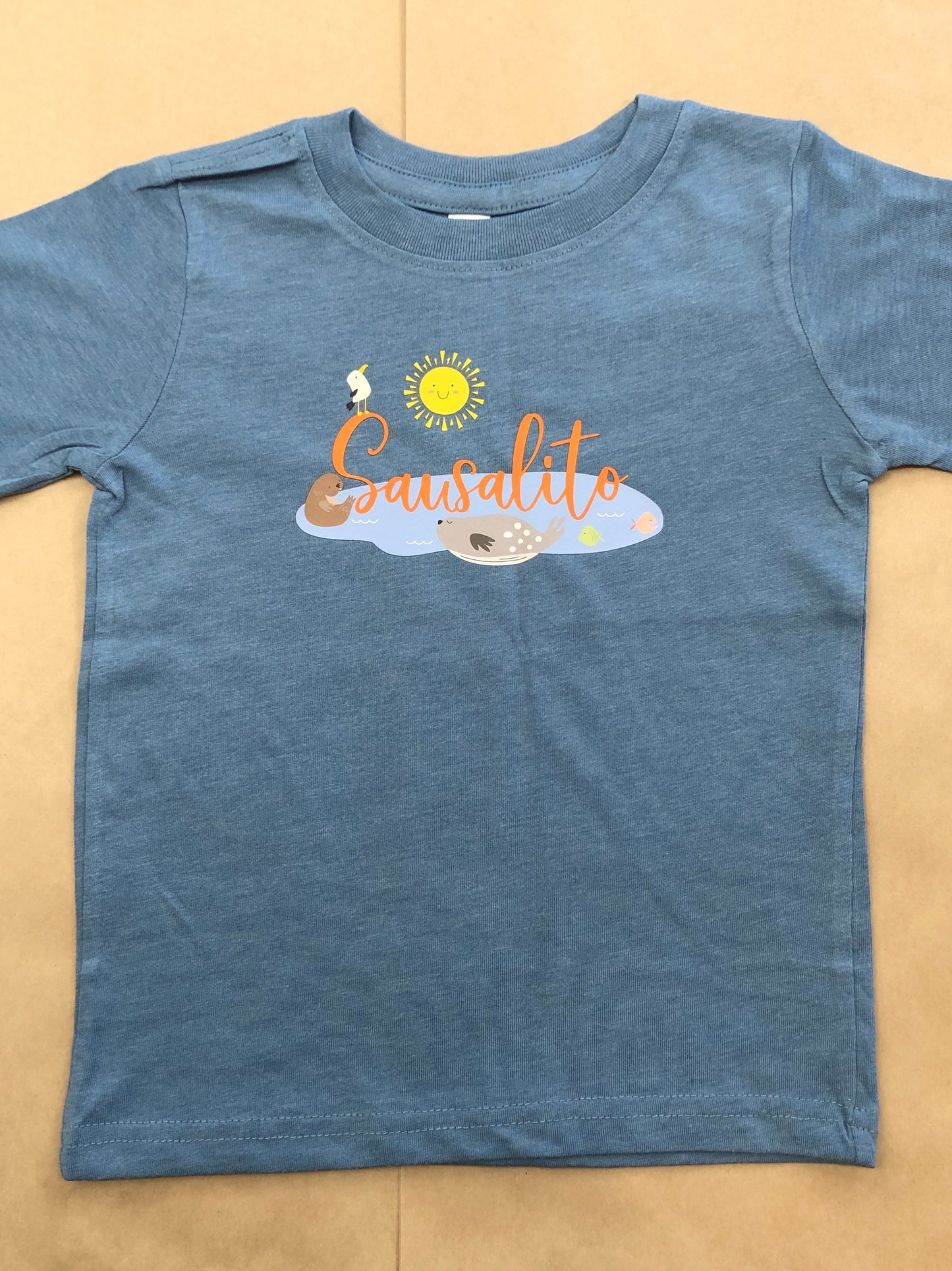Sausalito Sunny Days Toddler's Short Sleeve T Shirt