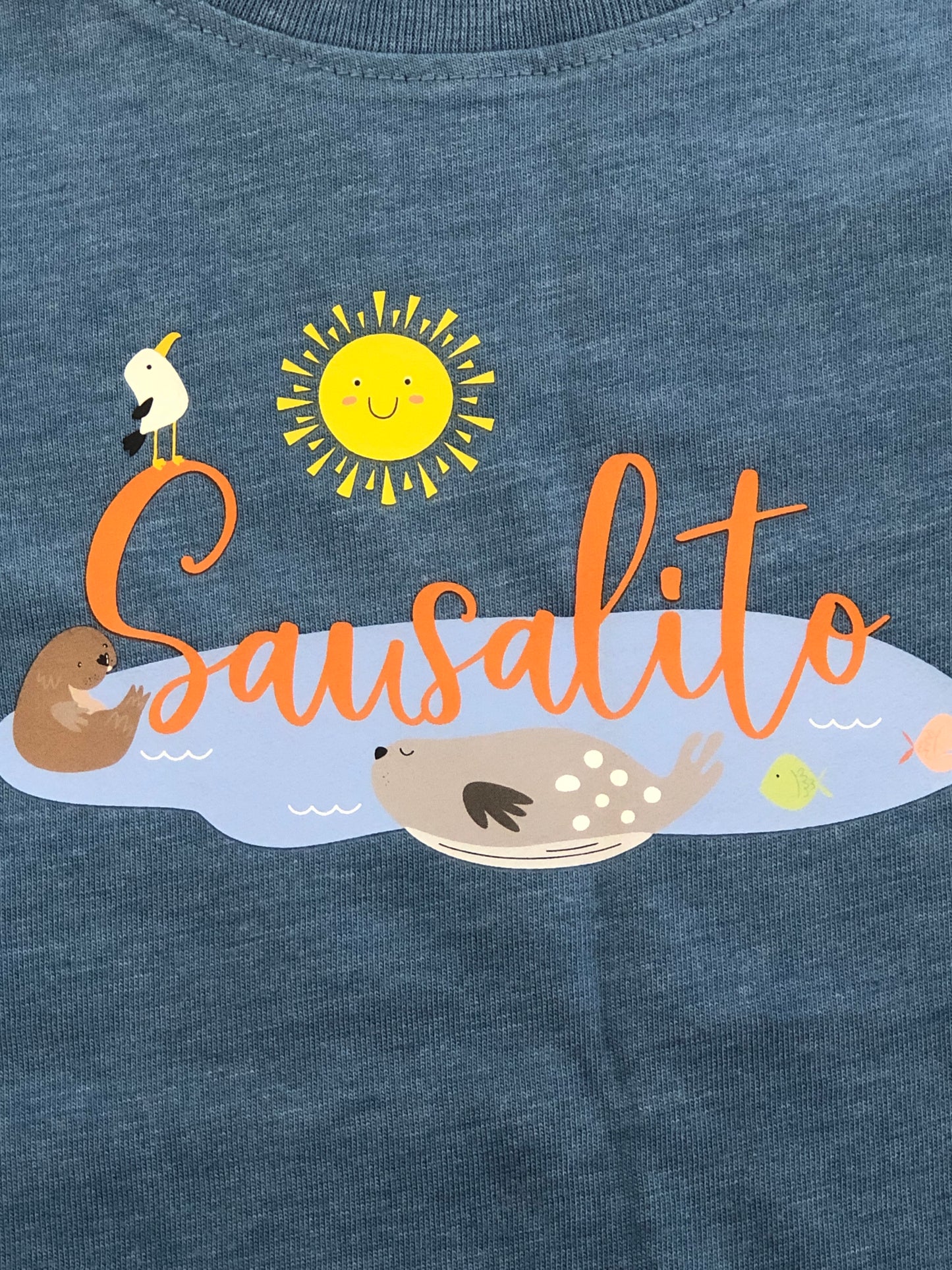 Sausalito Sunny Days Toddler's Short Sleeve T Shirt