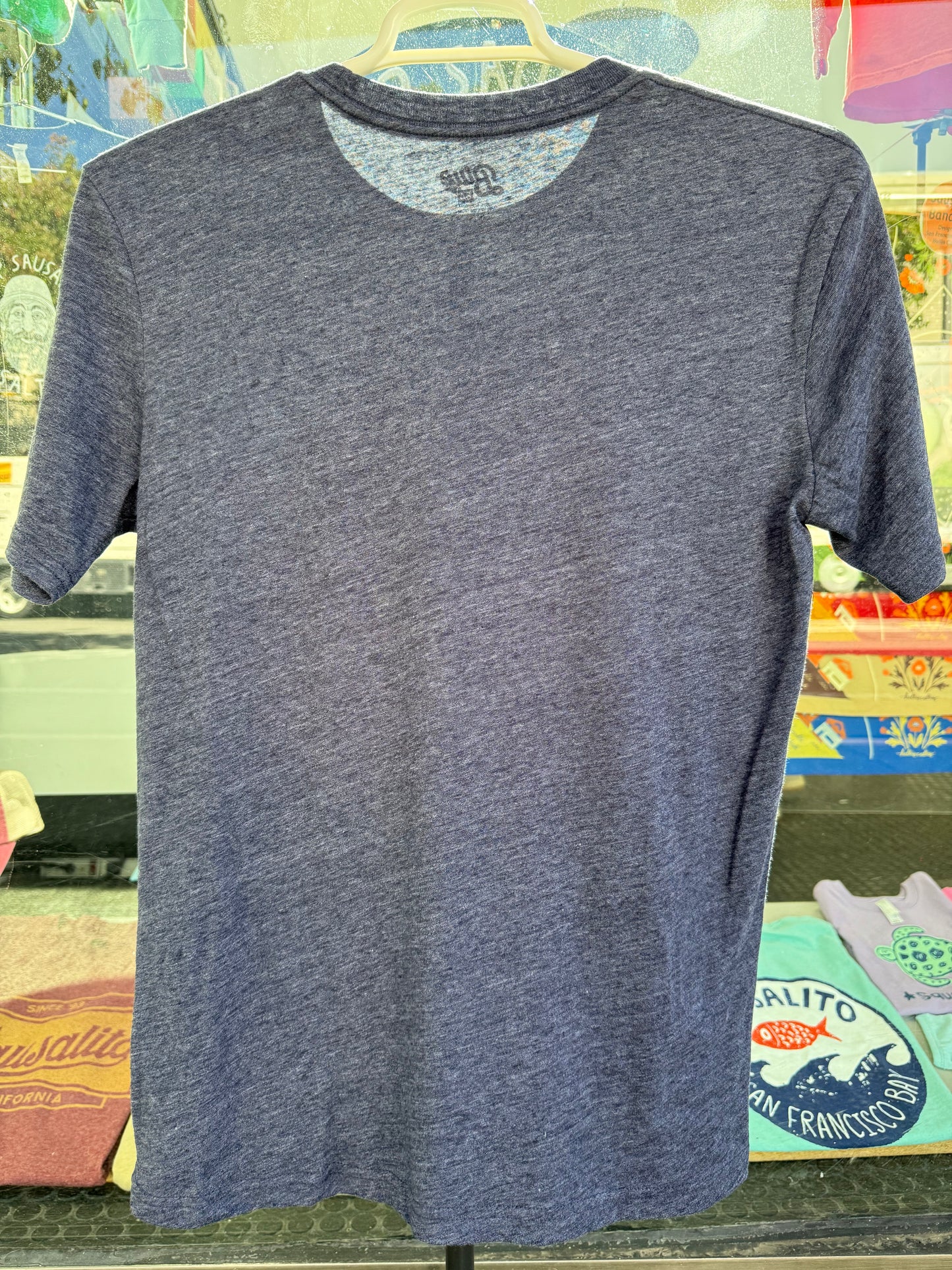 Sausalito Sun and Waves Unisex Short Sleeve T Shirt