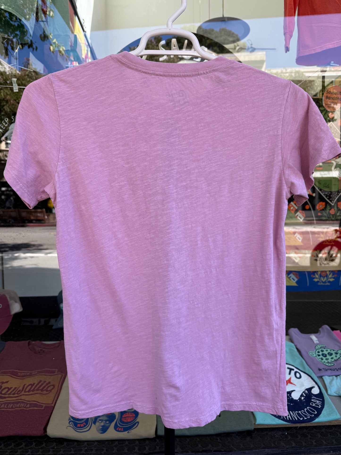 Sausalito Bubbling Humpback Whale Women's Short Sleeve T Shirt