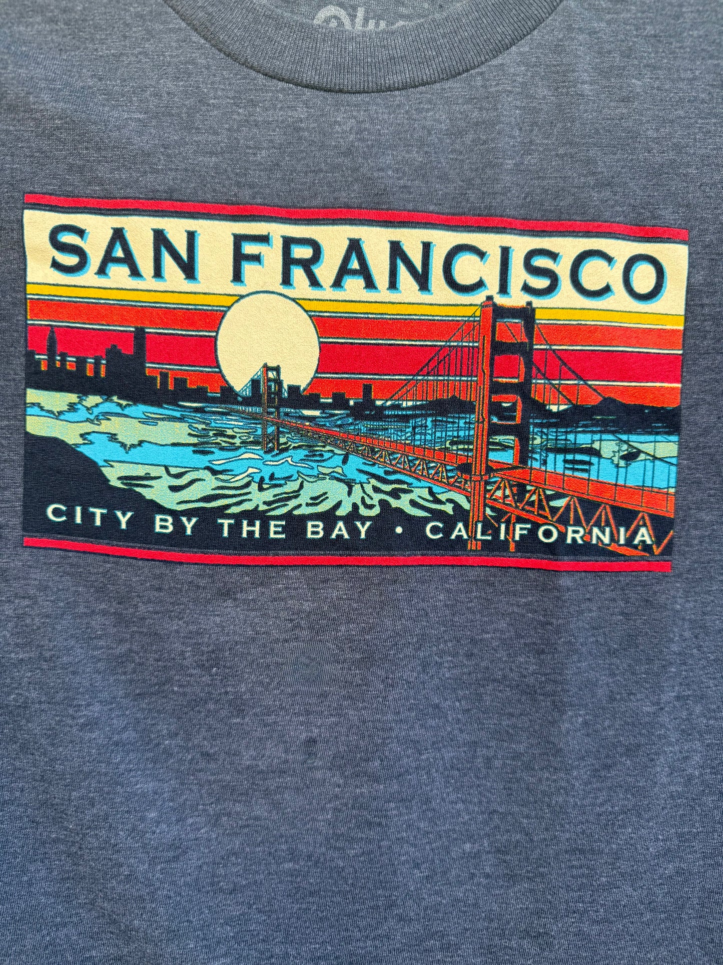 San Francisco Unwary Golden Gate City Kids' Short Sleeve T Shirt