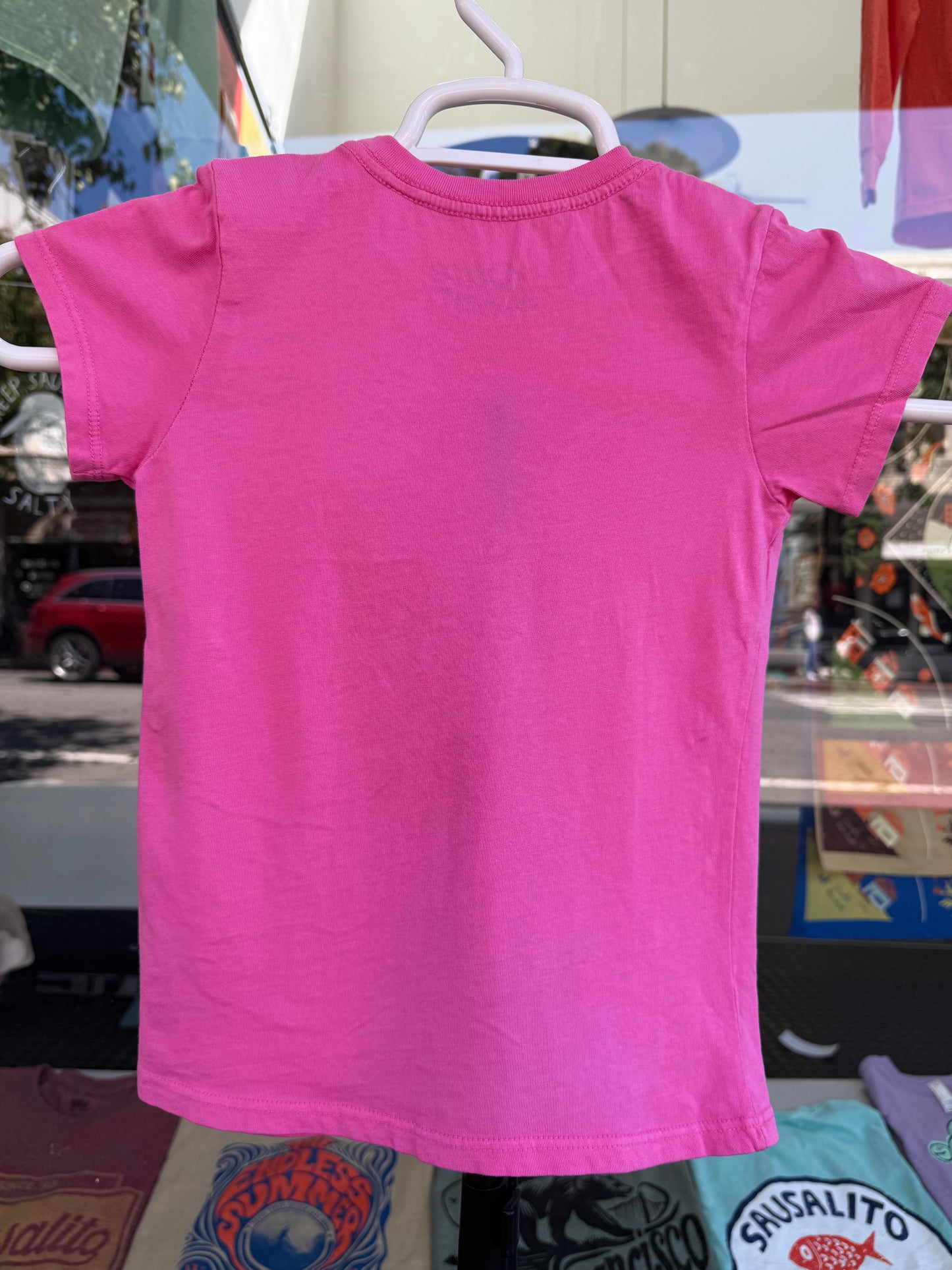 San Francisco Ditsy Breeze Surfer Van Girls' Short Sleeve T Shirt