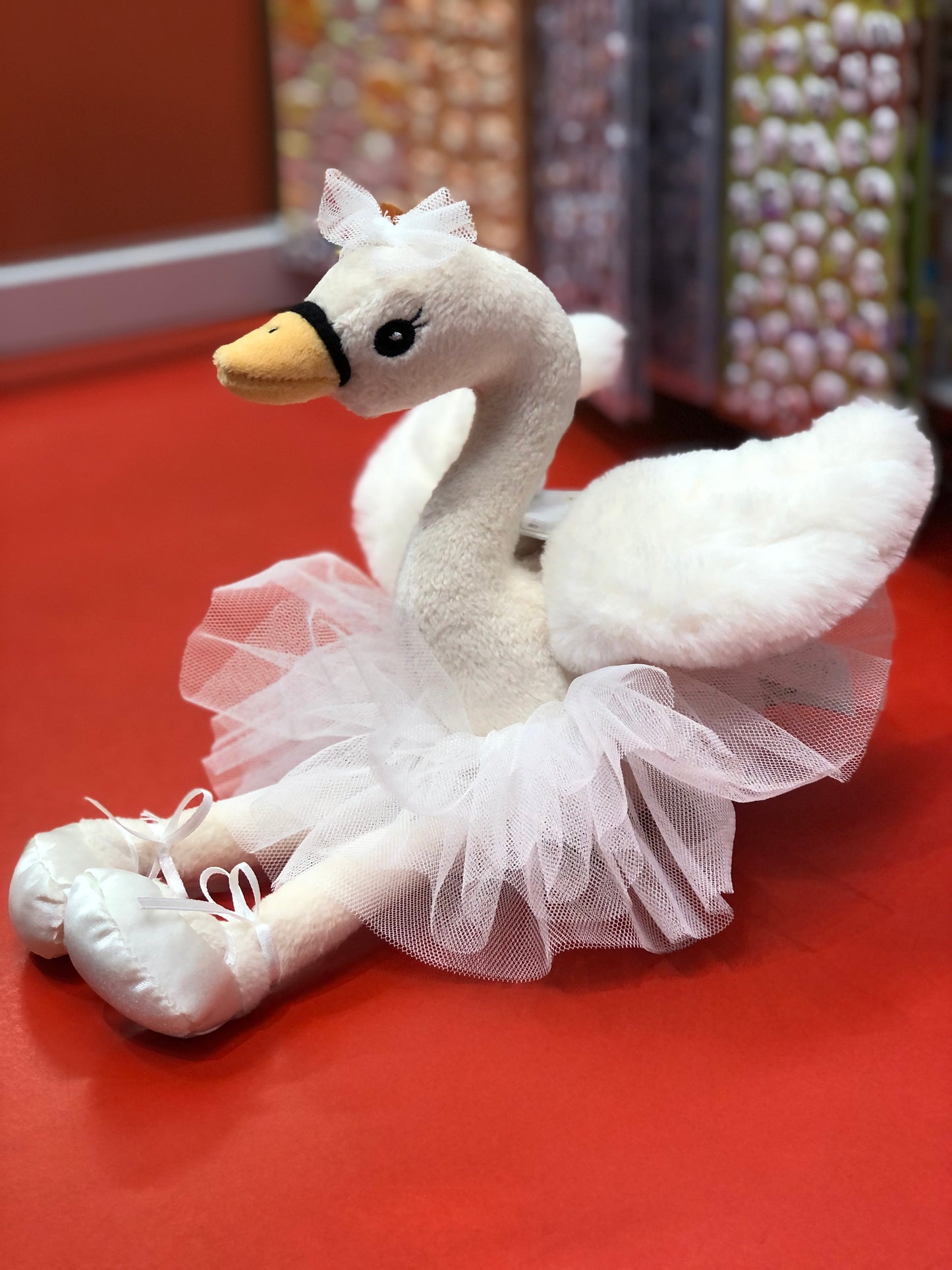 Bukowski Bears White Odette Swan Ballerina Plush 10"