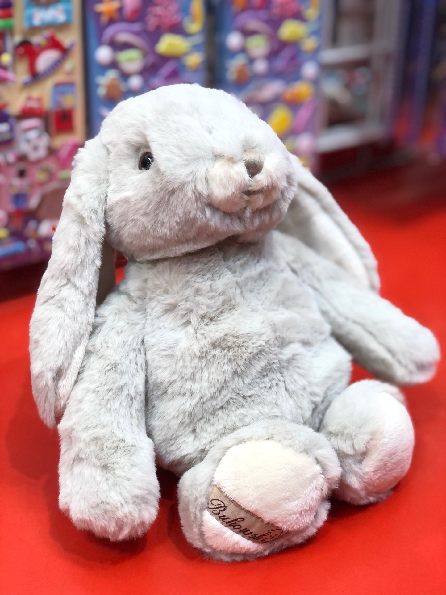 Bukowski Bears Lovely Kanini Light Grey Bunny Plush 11"