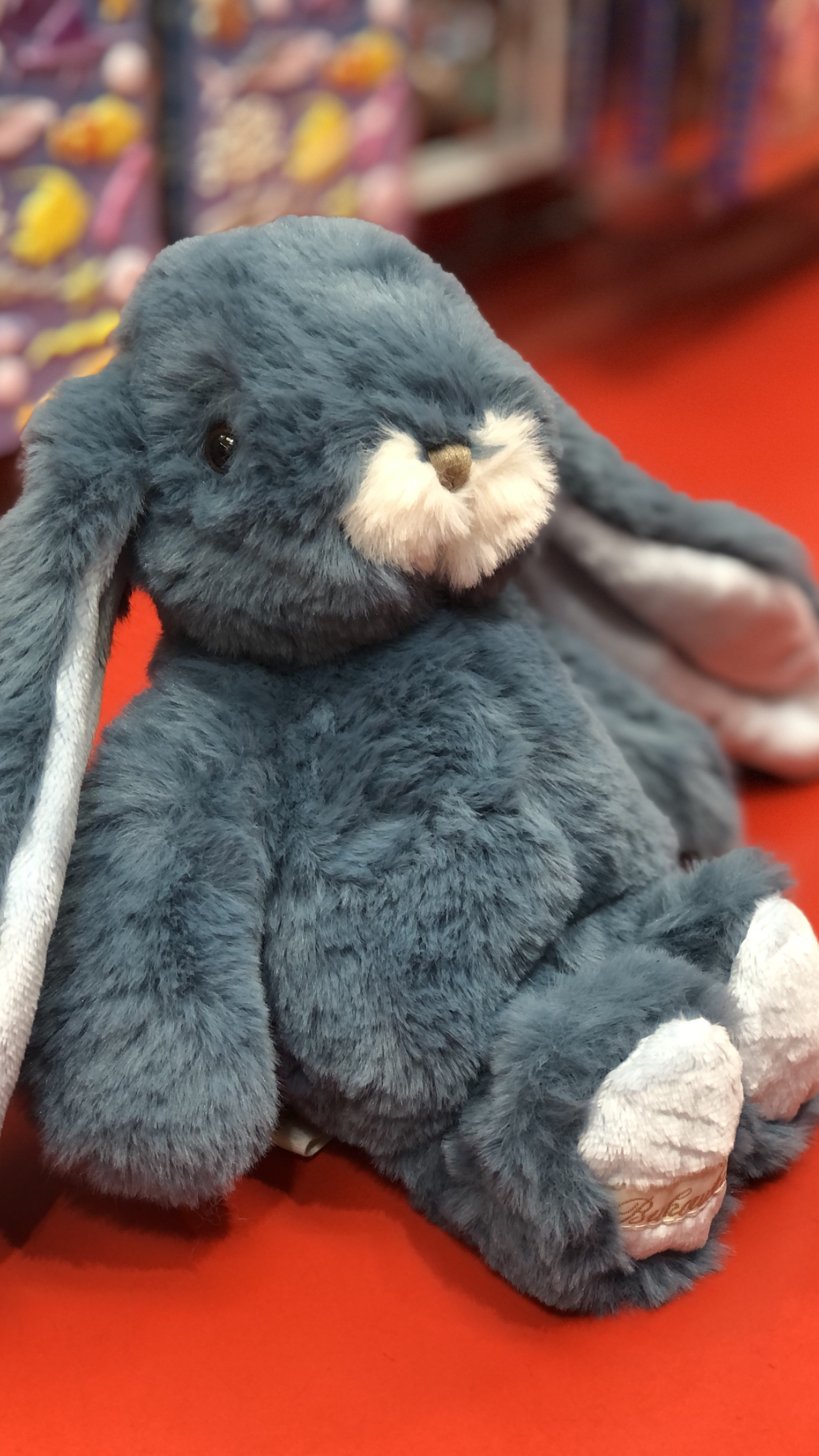 Bukowski Bears Junior Kanini Fjord Blue Bunny Plush 8.5"
