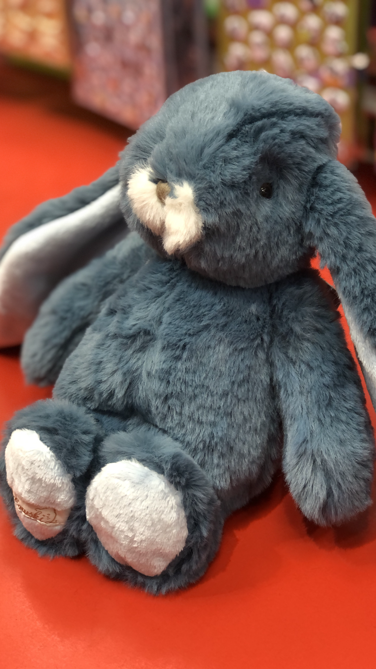 Bukowski Bears Junior Kanini Fjord Blue Bunny Plush 8.5"