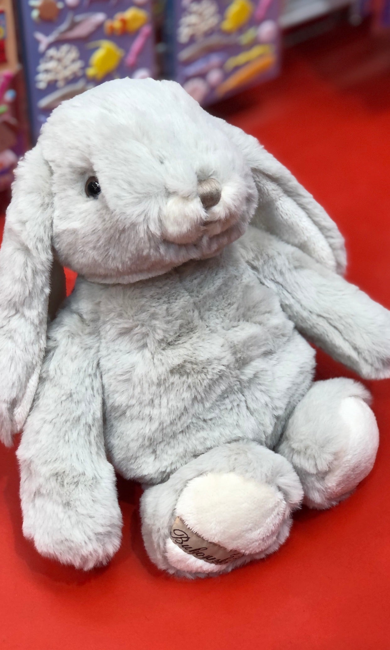Bukowski Bears Lovely Kanini Light Grey Bunny Plush 11"