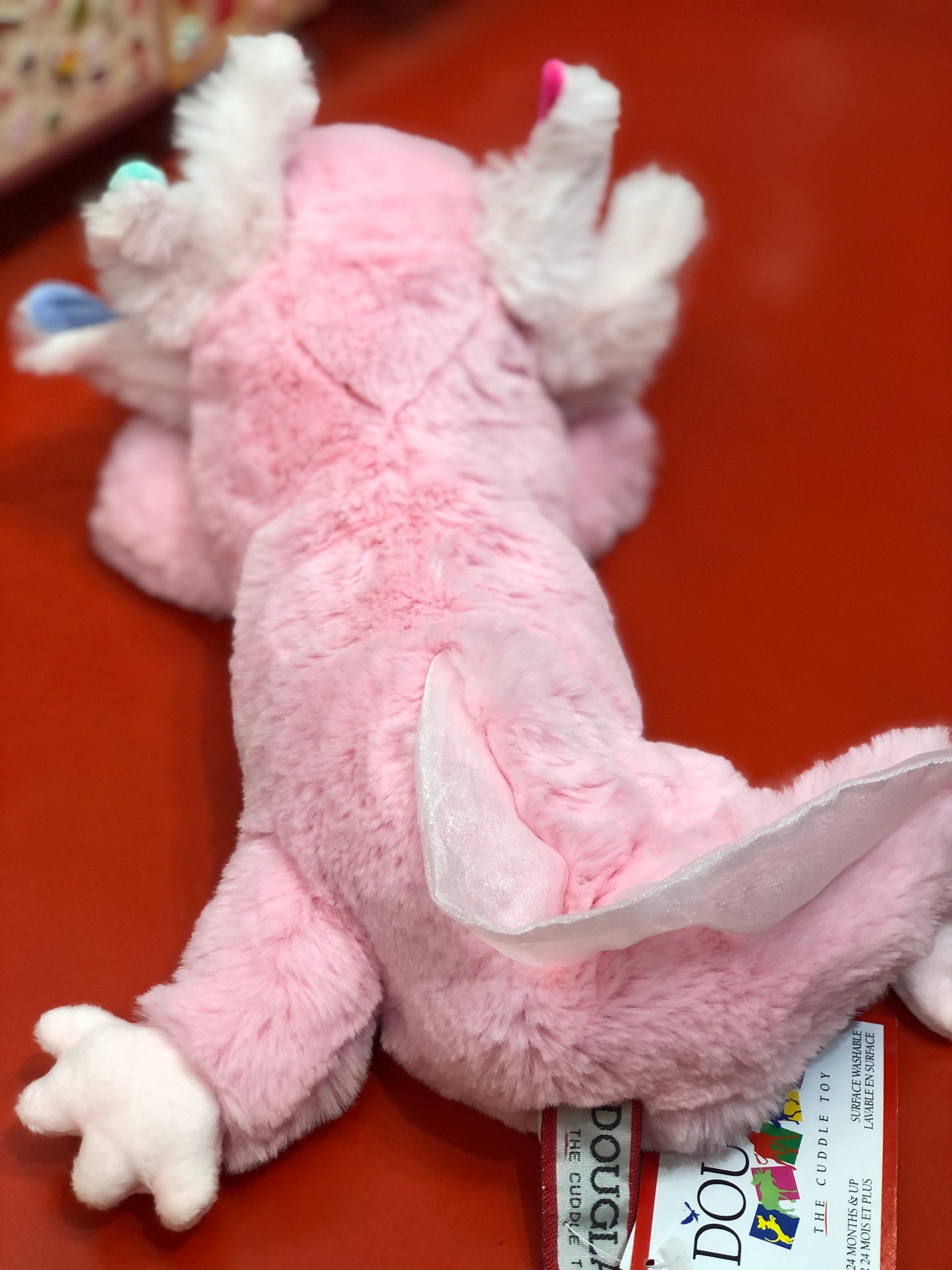 Douglas Jazzie Soft Axolotl Plush 13"