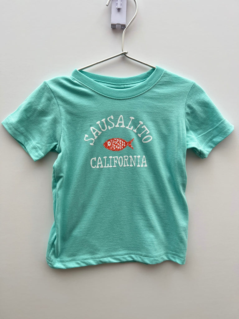 Sausalito Simple Fish Toddler T Shirt