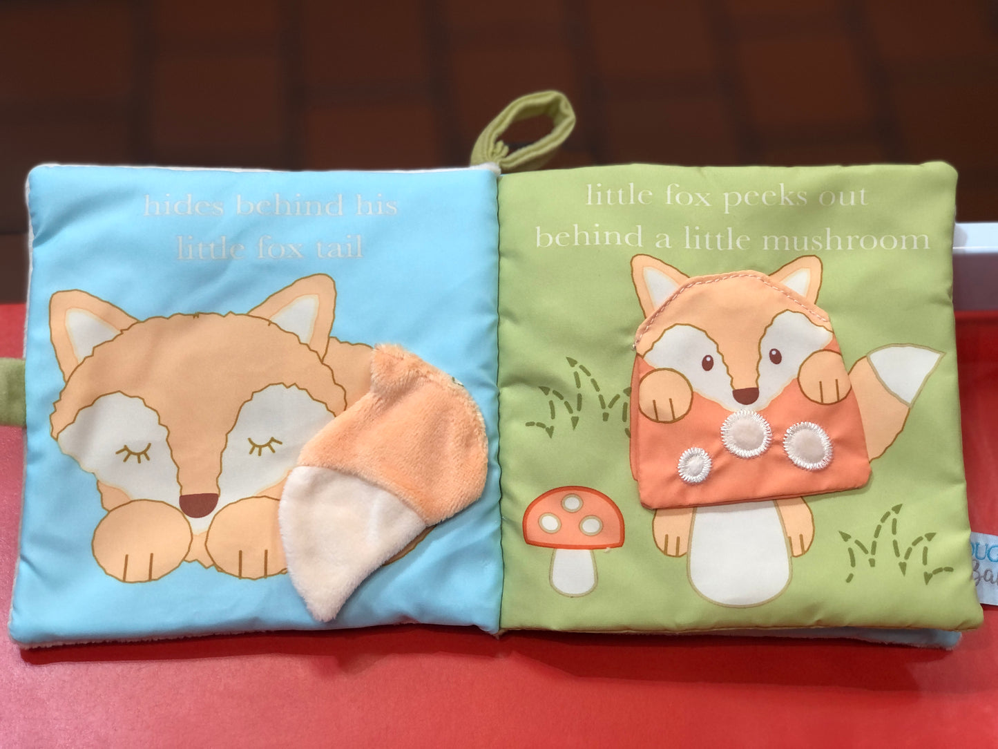 Douglas Soft Baby Books Jordan Fox Activity Book