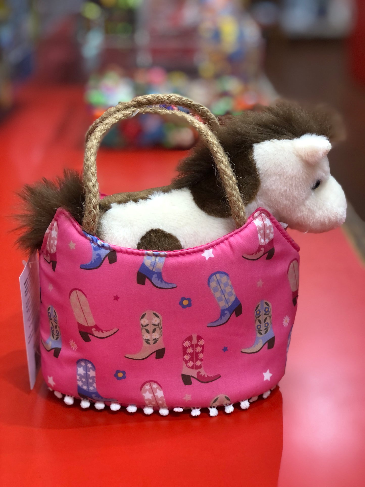 Douglas Cowgirl Boots Sassy Sak with Horse 7"