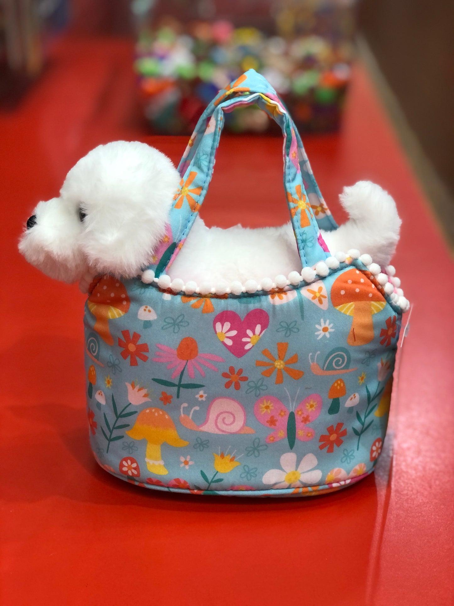 Douglas Retro Chic Sassy Sak with Bichon 7"