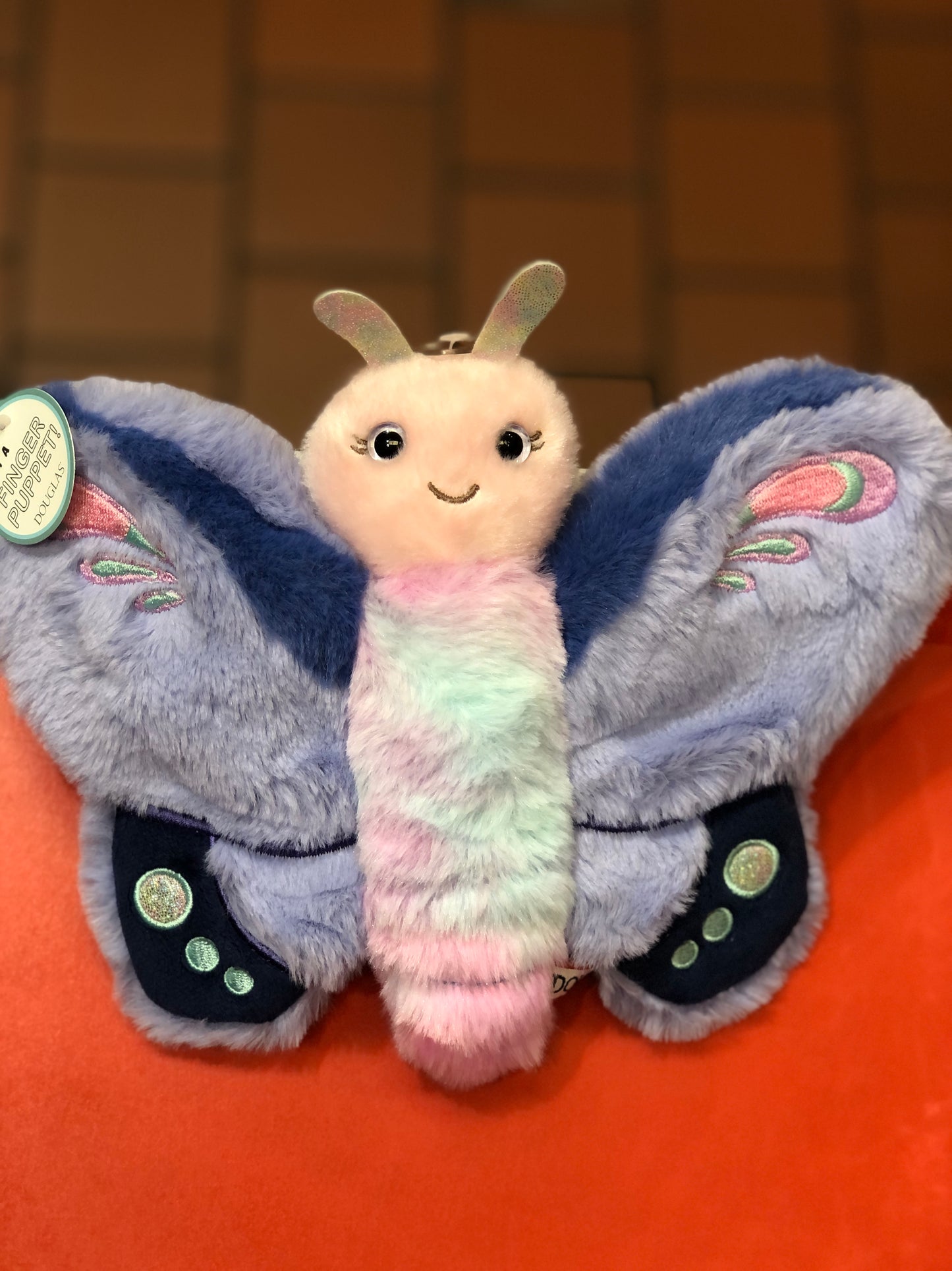 Douglas Skyla Periwinkle Butterfly Plush 9"