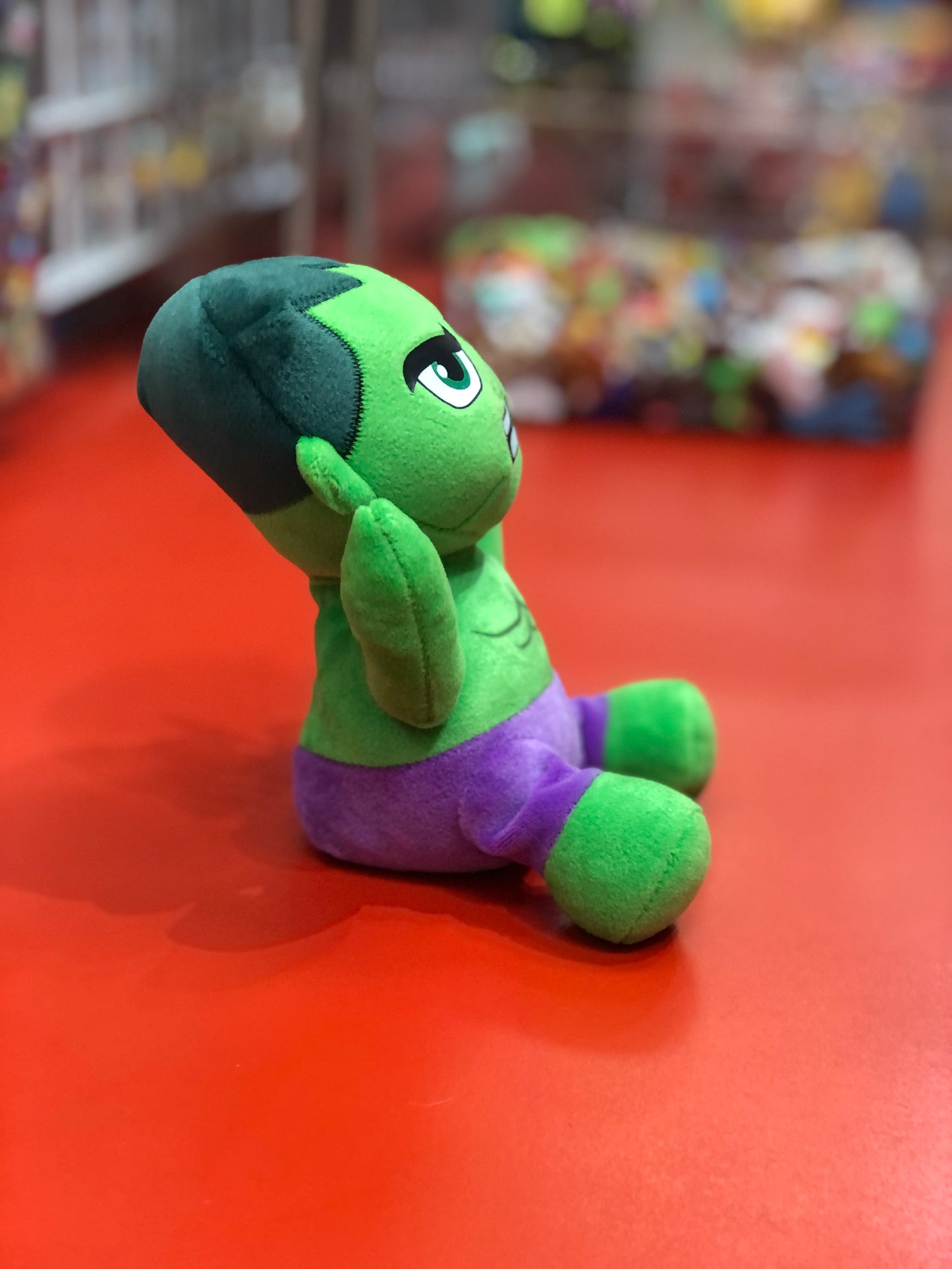Ty Original Beanie Babies Soft Hulk From Marvel Plush 7"