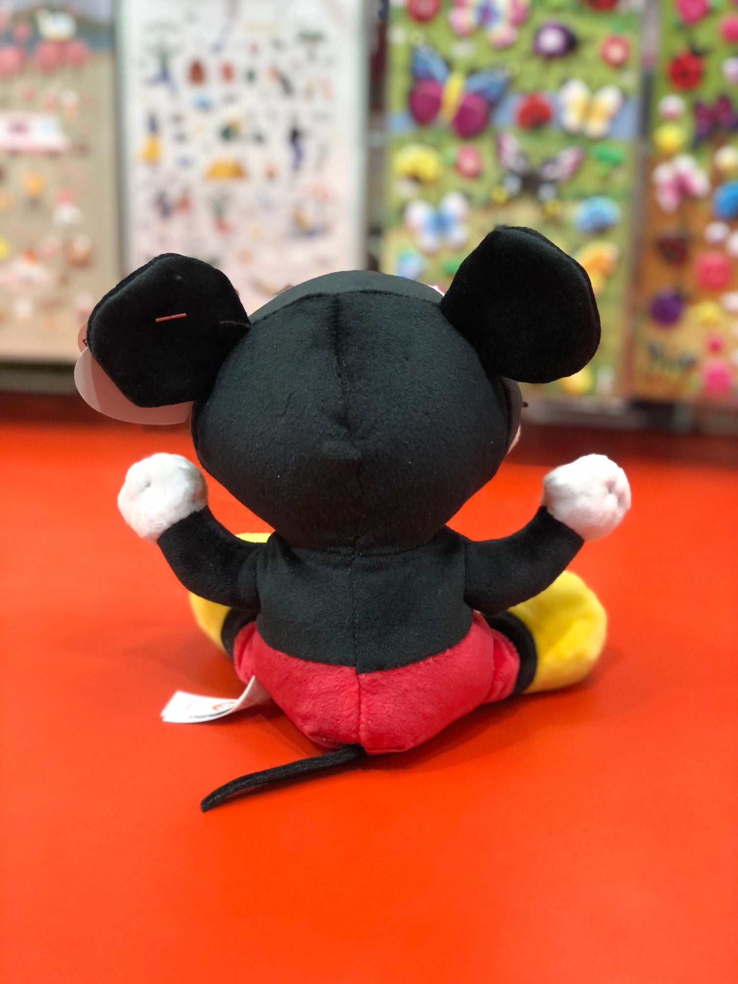 Ty Original Beanie Babies Mickey Mouse Soft Plush 7"