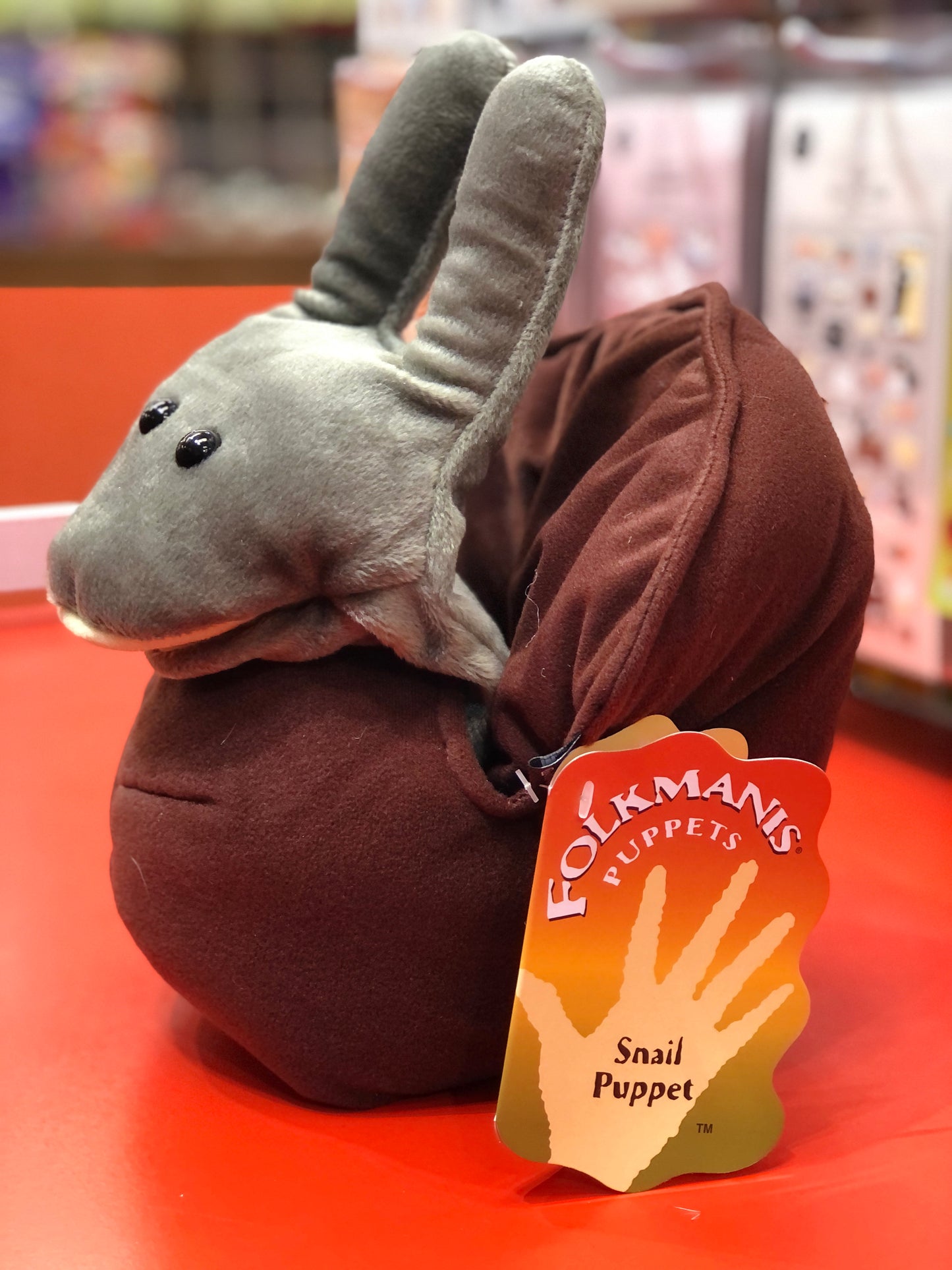 Folkmanis Snail Puppet 10"
