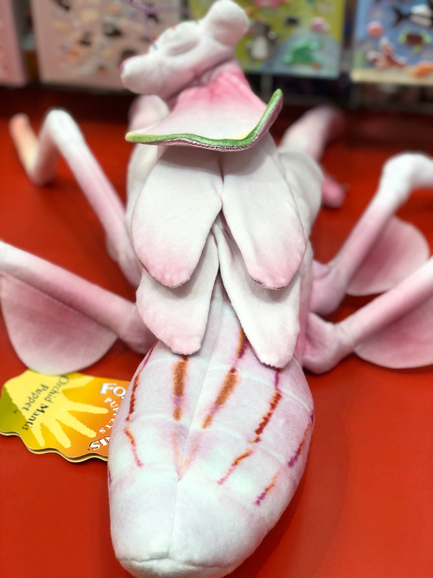 Folkmanis Orchid Mantis Puppet 18"