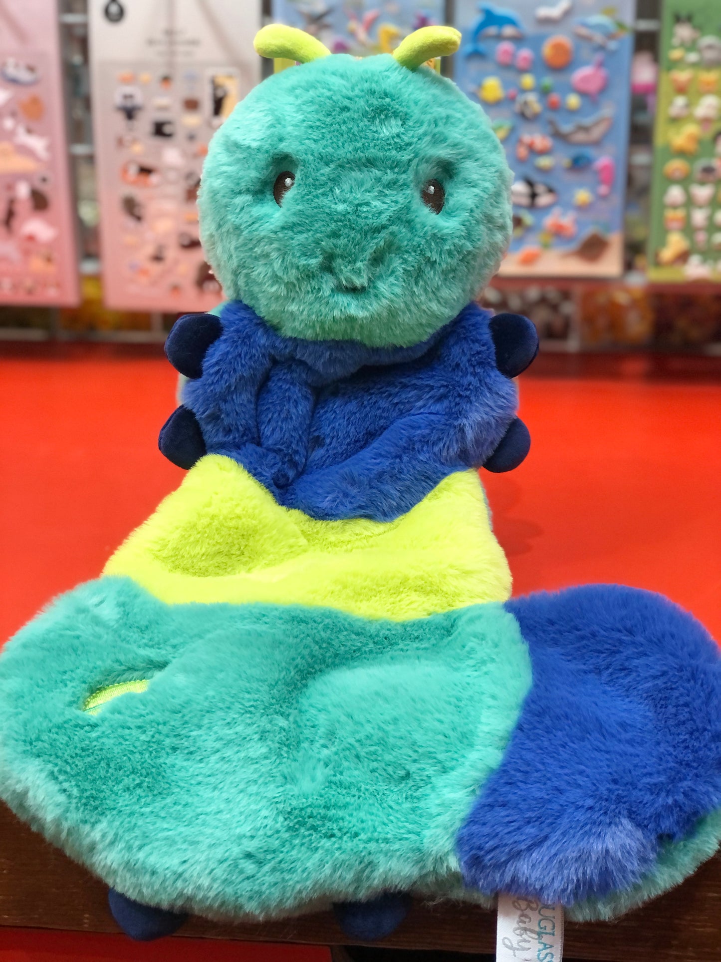 Douglas Baby Crunchie Caterpillar Sshlumpie Plush 18"