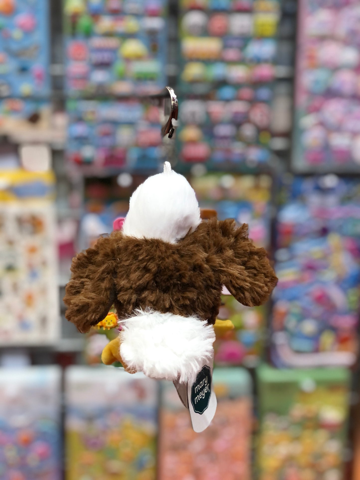Mary Meyer Bald Eagle Bag Charm 6"