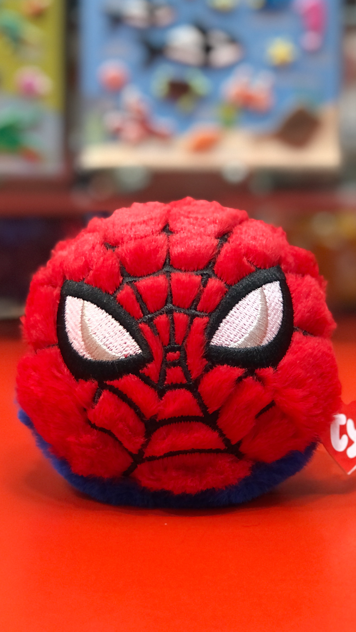 Ty Beanie Bouncers Marvel Spiderman 4"