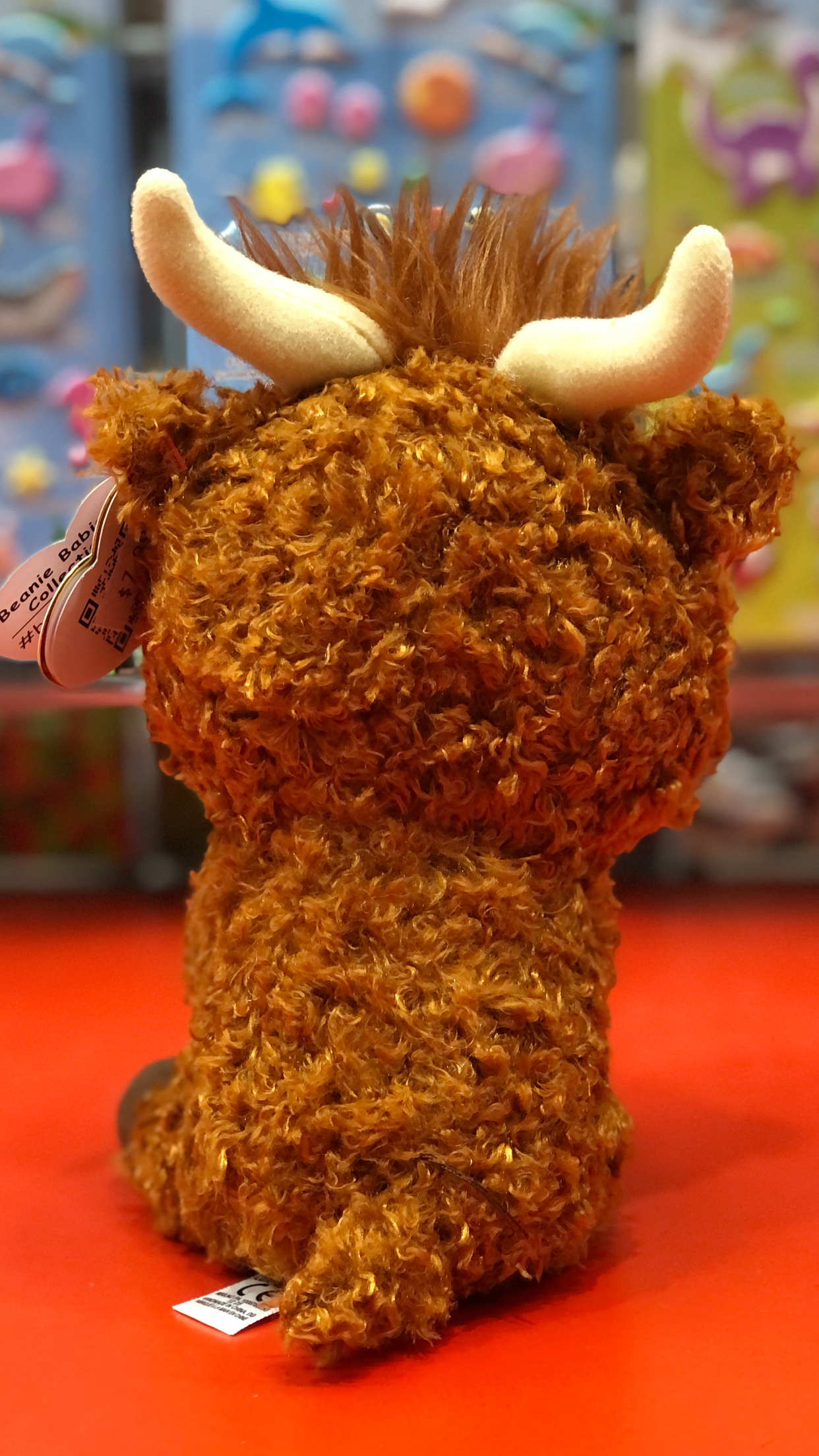 Ty Beanie Boos Alfie Highland Cow Plush 6"