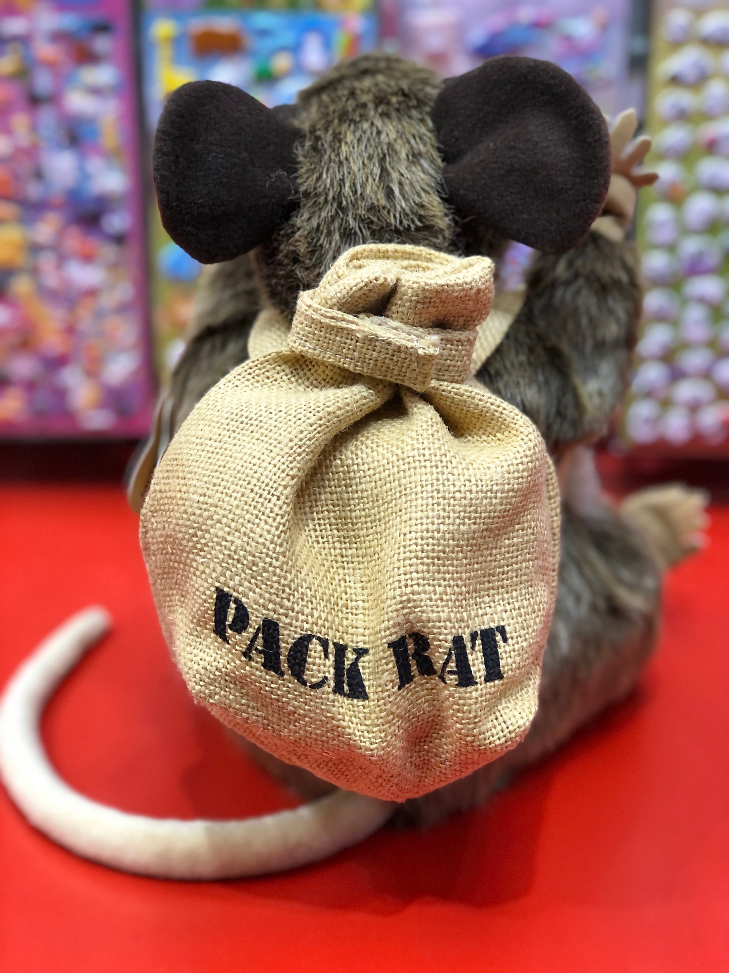 Folkmanis Pack Rat Puppet 12"