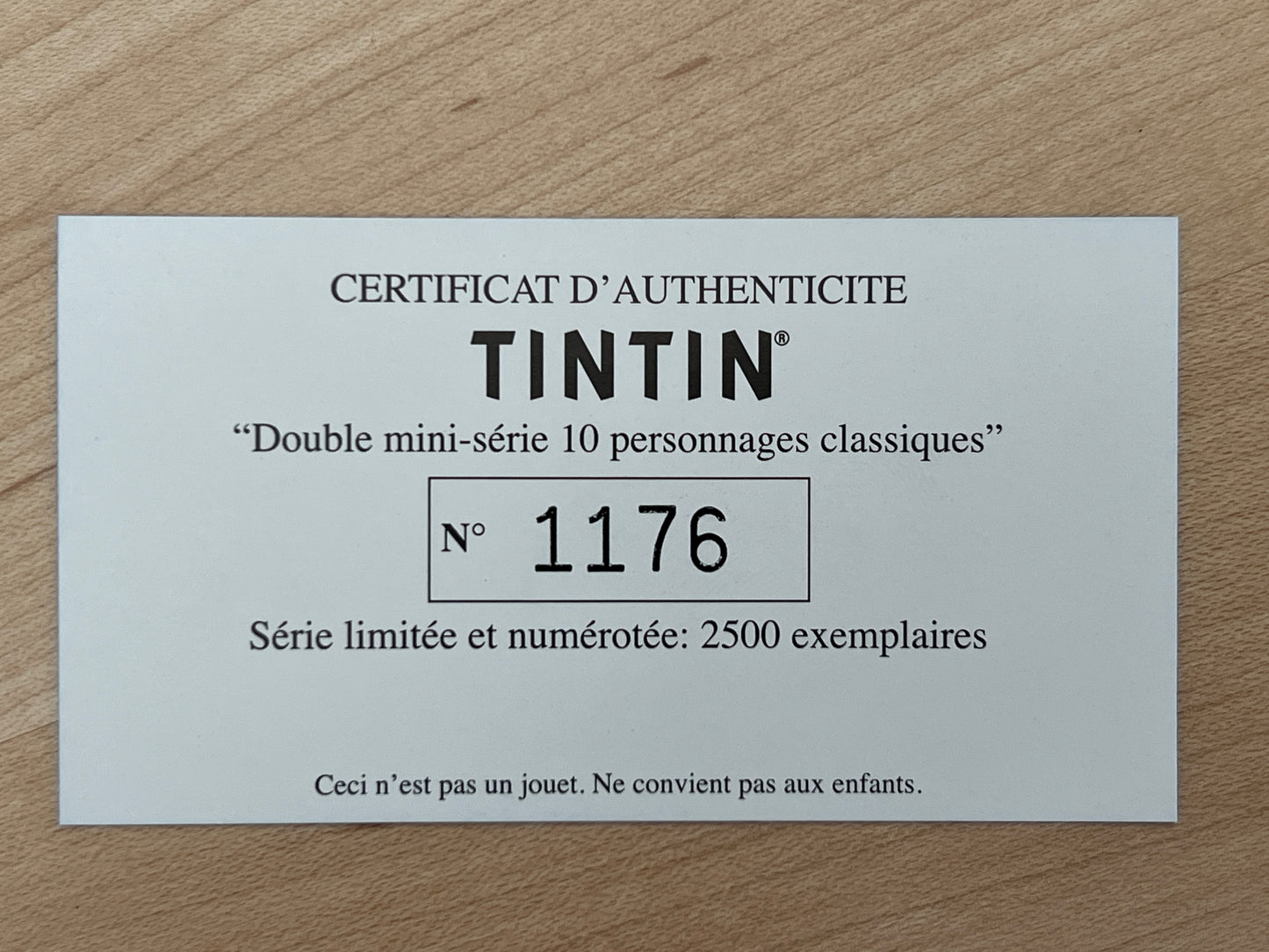 Tintin Pixi Figurines Part 1 Of Double Series #1176 Ref. 46206