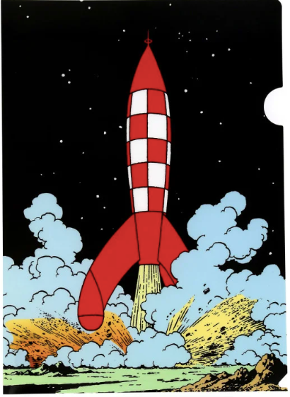Landing of the Rocket A4 File Folder Ref. 15134