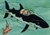 Tintin 77cm Submarine Shark From Red Rackham's Treasure Ref. 40029