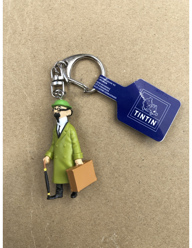 Professor Calculus Keychain Mini Figure 5cm Ref. 42449