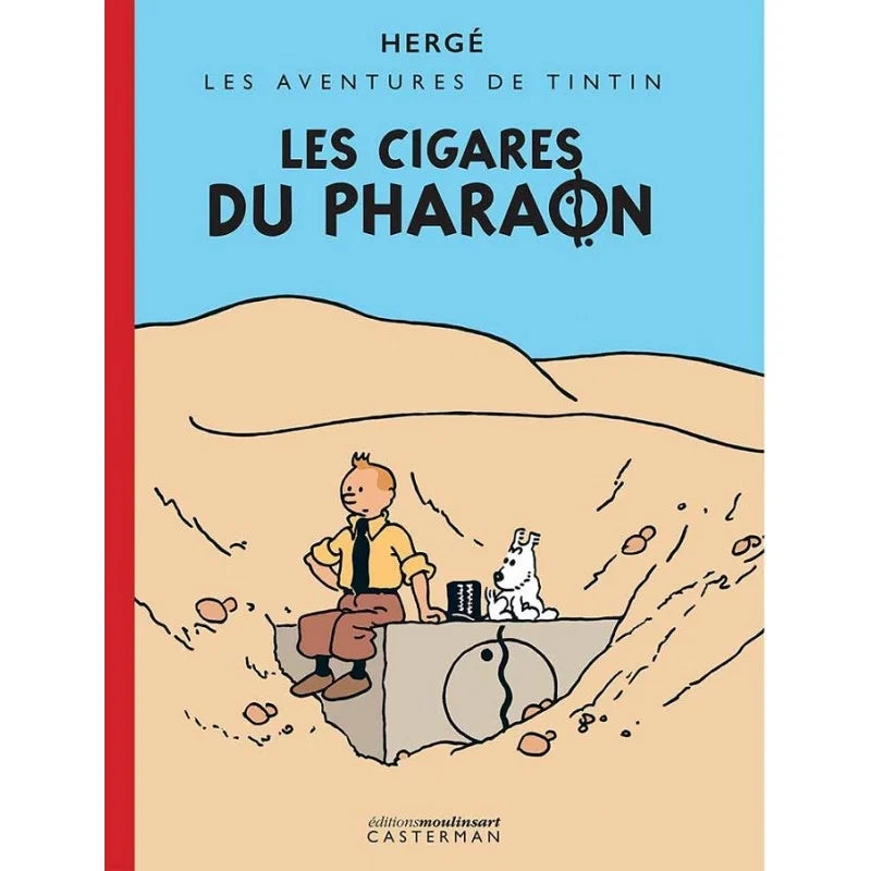 Hergé. The Adventures Of Tintin Cigars Of The Pharaoh. éditionmoulinsart Ref. 703110-p