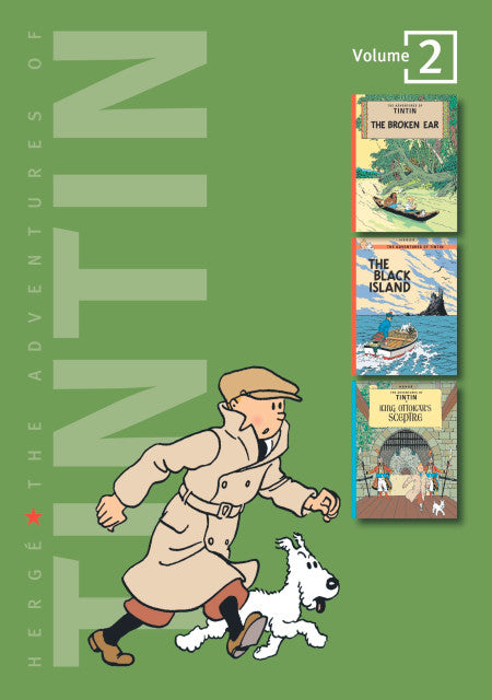 The Adventures of Tintin Volume Two Hardcover
