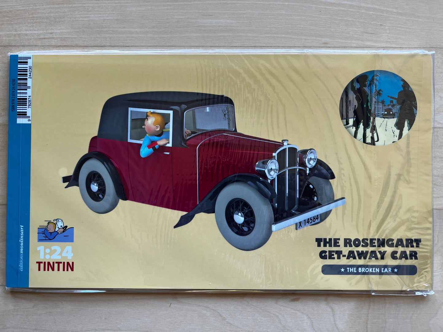 The Rosengart Get Away Car #16 From "The Broken Ear" 1/24
