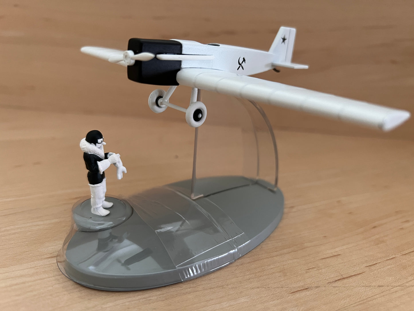 Soviet Fighter Plane from Tintin in the Land of the Soviets