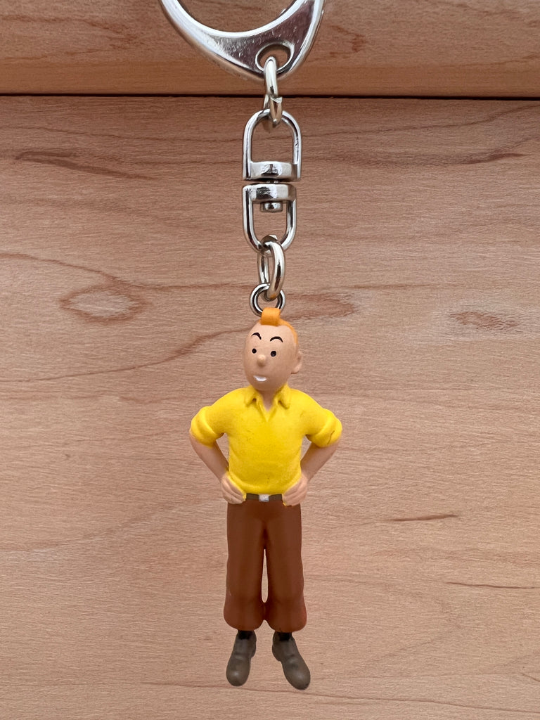 Tintin Hands On Hips Mini Figure Keychain 5.5cm Ref. 42466