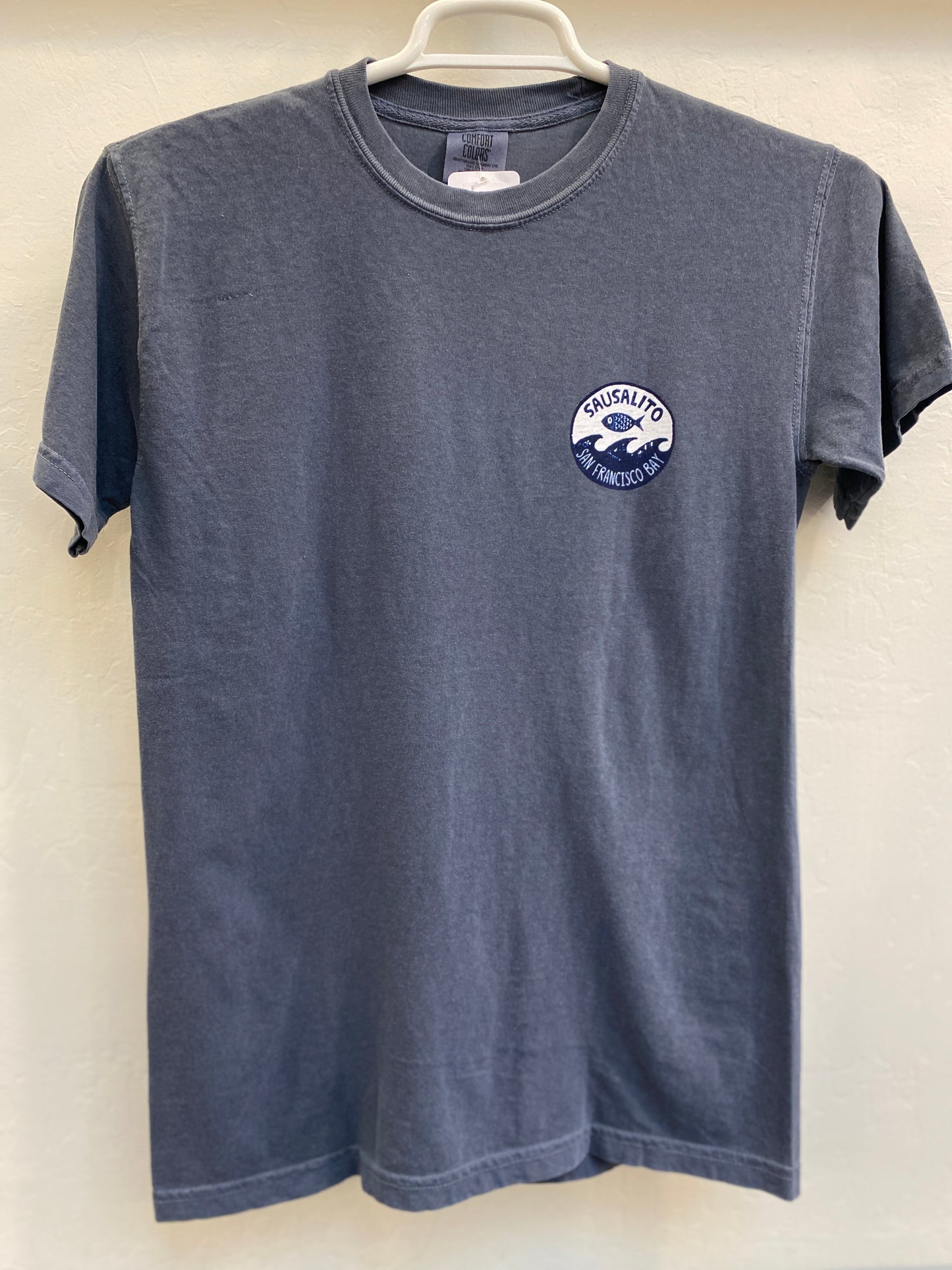 Fish Wave Sausalito Unisex Short Sleeve T Shirt