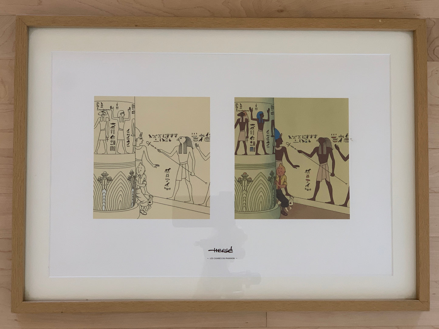 Cigars of the Pharaoh Framed Print, Limited Edition 1942