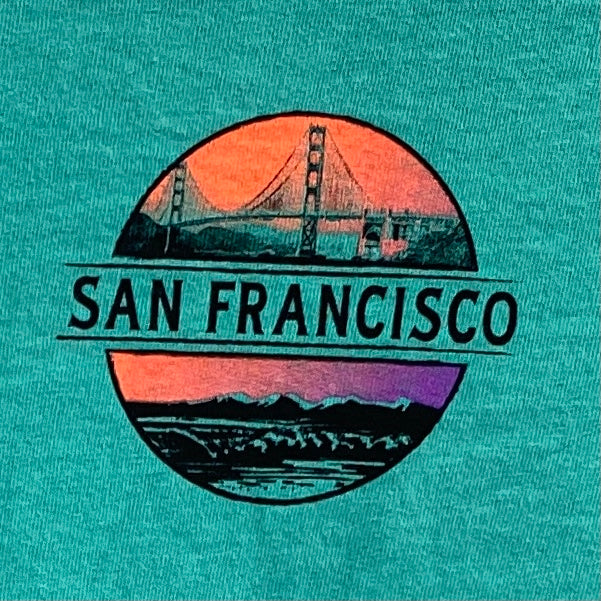 San Francisco Geo Seal Unisex Long Sleeve T Shirt