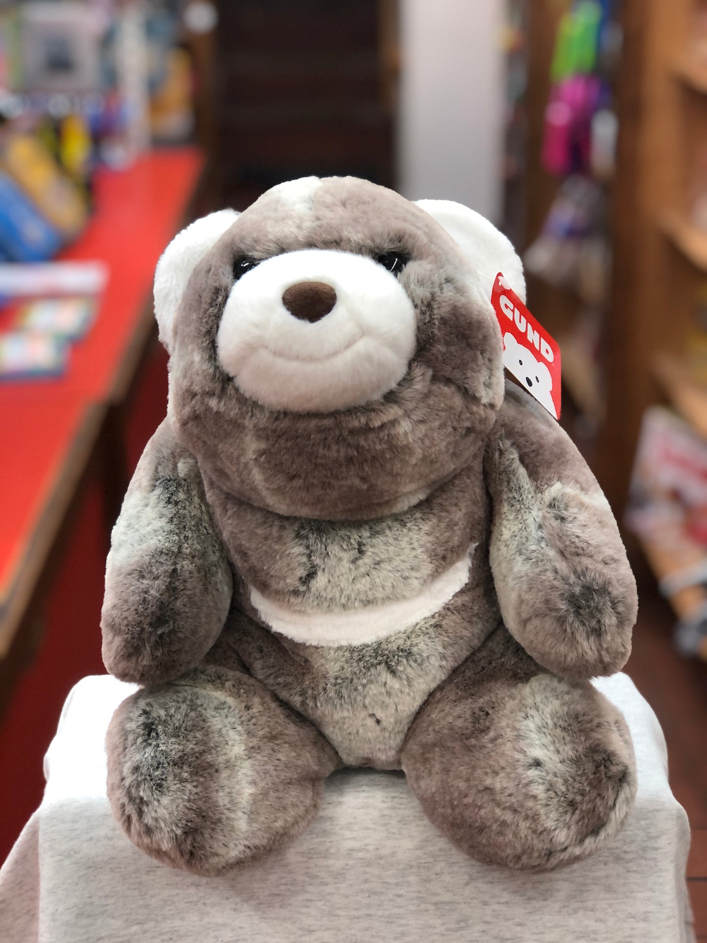 Gund Snuffles Two-Tone Gray Brown Plush 13"