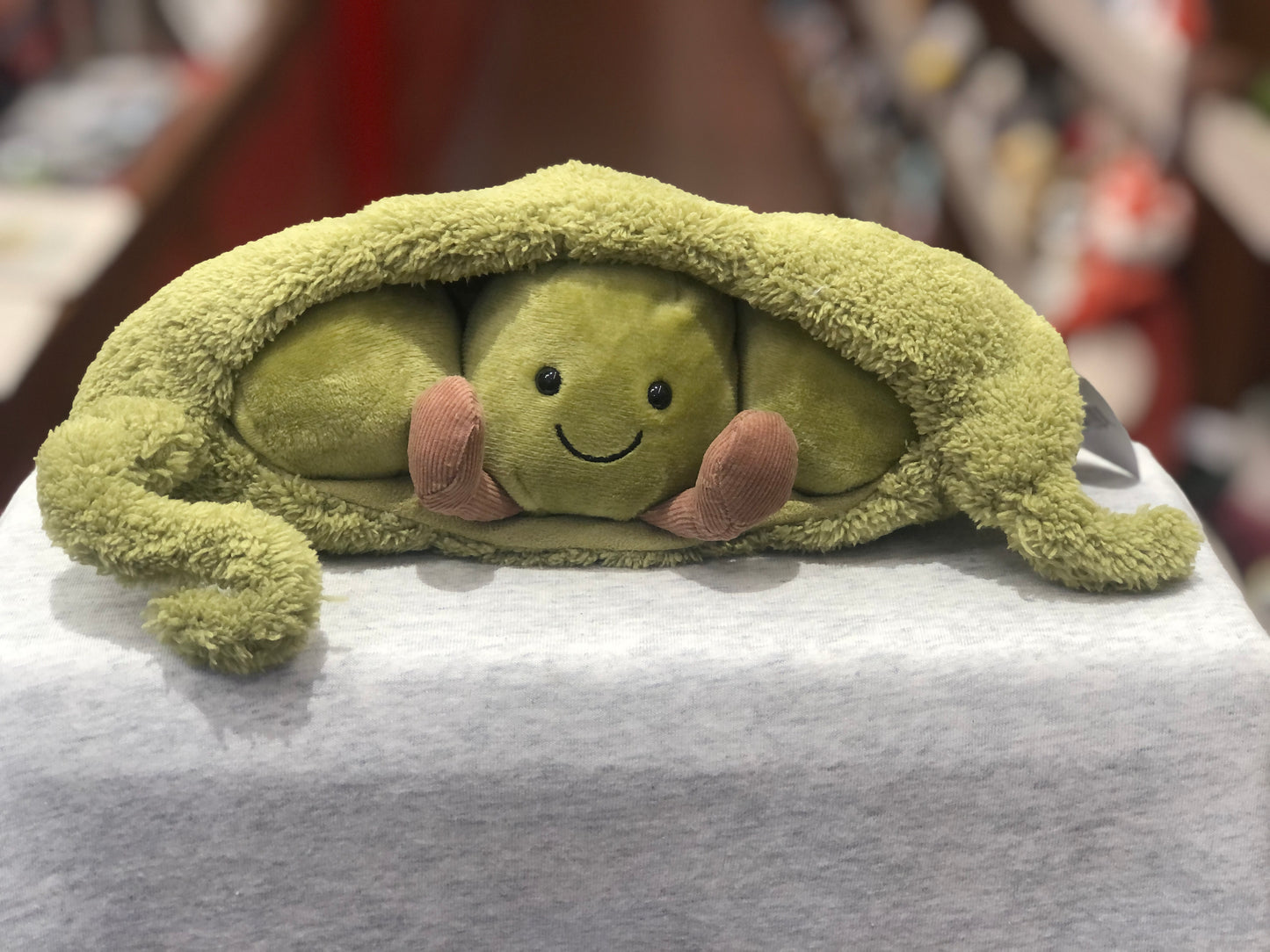 Jellycat Amuseables Pea In A Pod Plush 10"