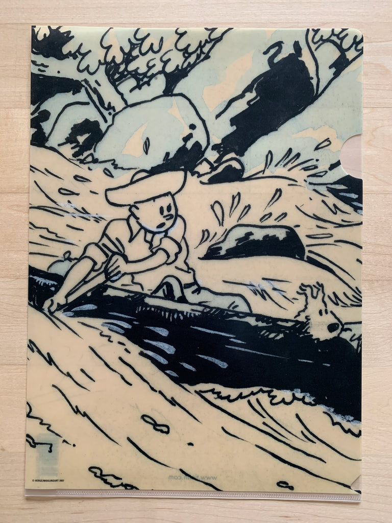 Tintin and the Broken Ear A4 File Folder